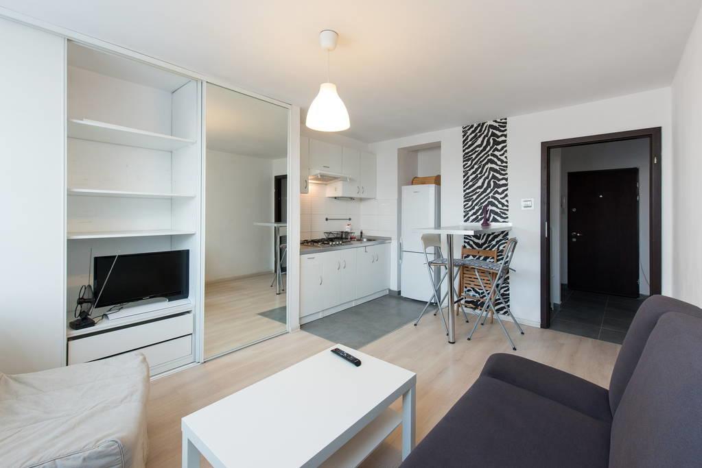 Studio Aleja Pokoju Krakau Buitenkant foto